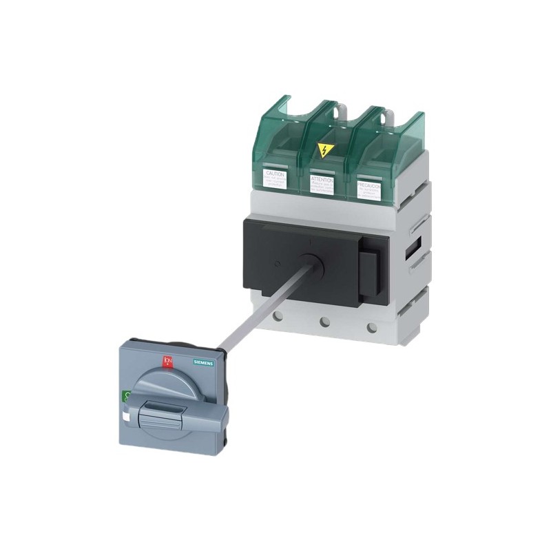 1 pcs - Siemens Switch Disconnector, 3 Pole, 125A Max Current, 125A Fuse Current