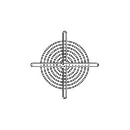 1 pcs : 109-1112 - Fan Accessories 133mm Fan Finger Guard, Inlet, Silver