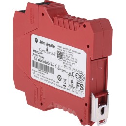 1 pcs - Rockwell Automation Single-Channel Light Beam/Curtain, Safety Switch/Interlock Safety Relay, 24V ac/dc, 3 Safety