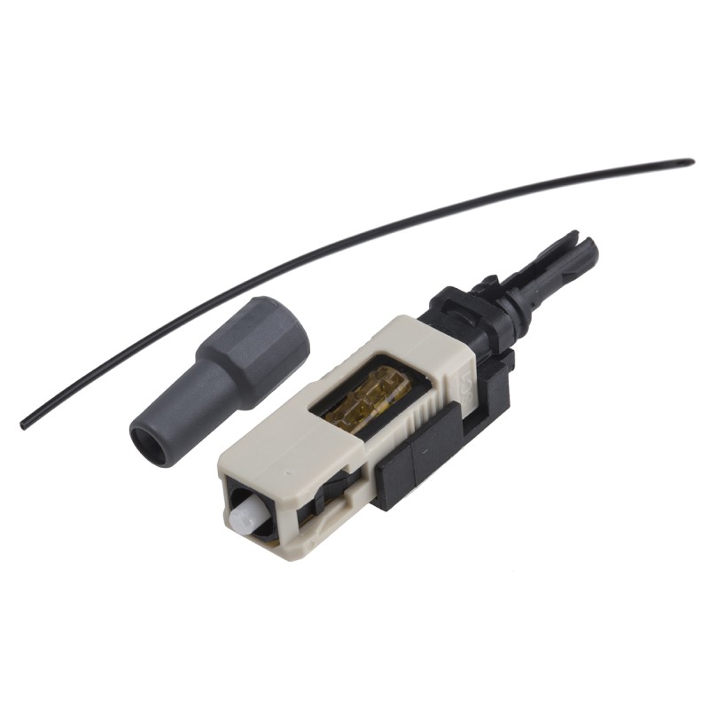 1 pcs - RS PRO, SC, PC Multimode Simplex Fibre Optic Connector, OM1 62.5/125μm Fibre Size, 0.5dB Insertion Loss