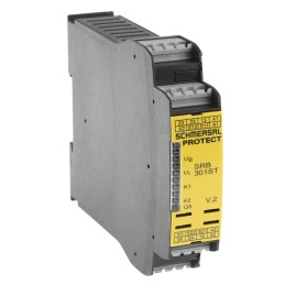 1 pcs - Schmersal Single/Dual-Channel Light Beam/Curtain, Safety Mat/Edge, Safety Switch/Interlock Safety Relay, 24V ac/dc, 3