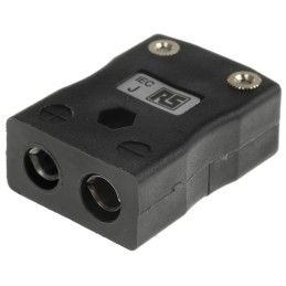 1 pcs - RS PRO Quickwire Thermocouple Connector for Use with Type J Thermocouple, Standard Size, IEC Standard