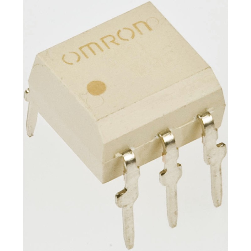 1 pcs - Omron G3VM Series Solid State Relay, 0.12 A Load, PCB Mount, 350 V ac Load, 1.3 V Control