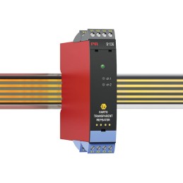 1 pcs - PR Electronics 9 Series Signal Conditioner, Current Input, Current, Relay Output, 19.2 - 31.2V dc Supply