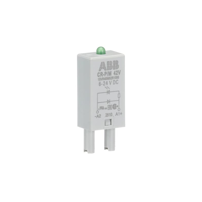 1 pcs - ABB CR-P 6 - 24V dc Plug In Relay Socket, for use with CR-P Series PCB Relays