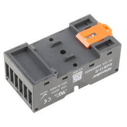 1 pcs - RS PRO 11 Pin 300V DIN Rail Relay Socket, for use with RS PRO RUB Relays