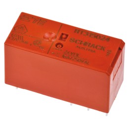 1 pcs - TE Connectivity PCB Mount Power Relay, 24V dc Coil, 16A Switching Current, SPDT