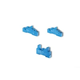 1 pcs - Finder 95 Series 250V Rail or Panel Mount Relay Socket, for use with 40.51, 40.52, 40.61, 40.62 Series Relay