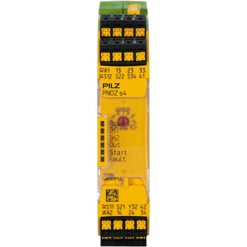1 pcs - Pilz Dual-Channel Safety Relay Safety Relay, 24V dc