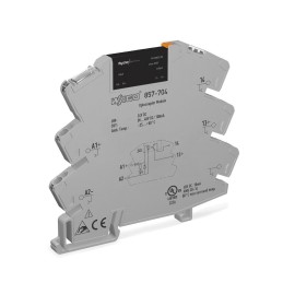 1 pcs - Wago 857 Series Solid State Relay, 0.1 A Load, DIN Rail Mount, 48 V dc Load, 30 V dc Control