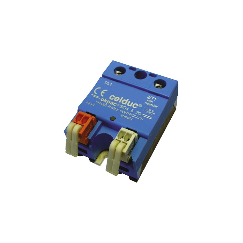 1 pcs - Celduc SO4 Series Solid State Relay, 50 A Load, Panel Mount, 480 V ac Load