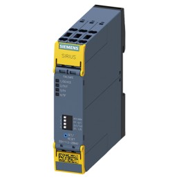 1 pcs - Siemens Single-Channel Safety Relay, 24V, 2 Safety Contacts