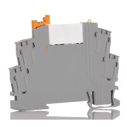 1 pcs - Phoenix Contact RIF-0-RSC-12DC/ 1 Series Interface Relay, DIN Rail Mount, 12V dc Coil, SPST, 1-Pole, 10A Load
