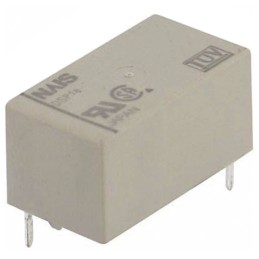 1 pcs - Panasonic PCB Mount Power Relay, 5V dc Coil, 5A Switching Current, SPST