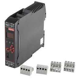 1 pcs - RS PRO DIN Rail PID Temperature Controller, 22.5 x 110mm 1 Input, 3 Output Changeover Relay, Relay, SSR, 100 -