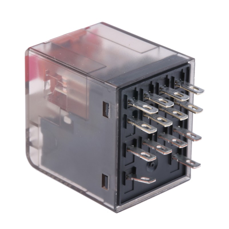 1 pcs - TE Connectivity PCB Mount Power Relay, 230V ac Coil, 6A Switching Current, 4PDT