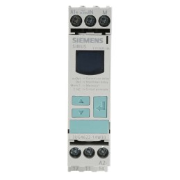 1 pcs - Siemens Current Monitoring Relay, 1 Phase, SPDT, DIN Rail
