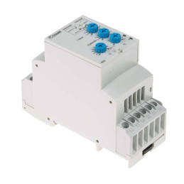 1 pcs - Crouzet Current Monitoring Relay, 3 Phase, DPDT, DIN Rail