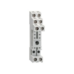 1 pcs - Lovato HR SERIES 230V ac DIN Rail Relay Socket, for use with Relay