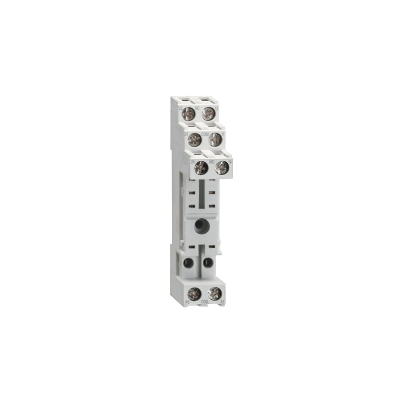 1 pcs - Lovato HR SERIES 230V ac DIN Rail Relay Socket, for use with Relay