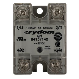 1 pcs - Sensata / Crydom GN Series Solid State Relay, 100 A rms Load, Panel Mount, 660 V ac Load, 32 V dc Control
