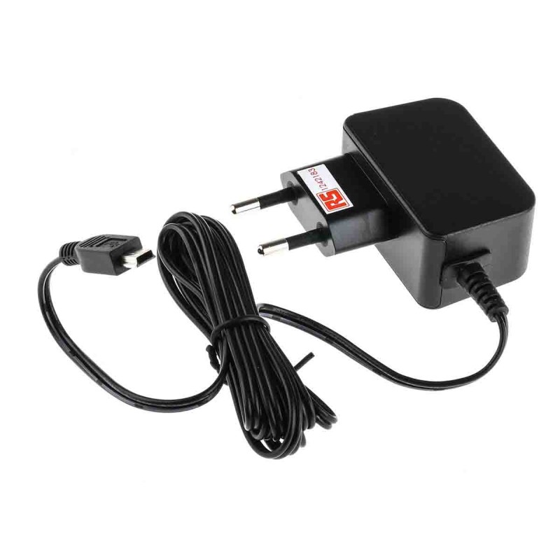 1 pcs - RS PRO 7.5W Plug-In AC/DC Adapter 5V dc Output, 1.5A Output