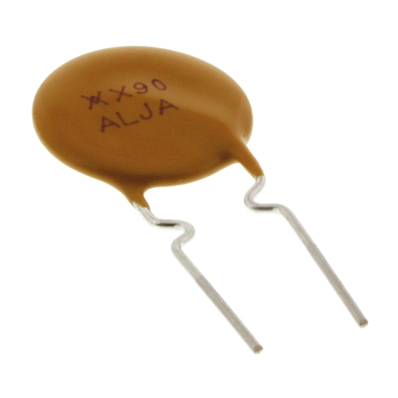 10 pcs - Littelfuse 0.9A Resettable Fuse, 72V