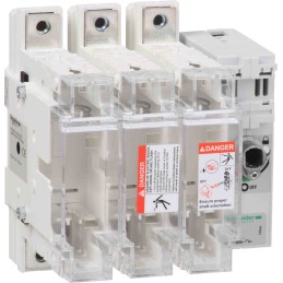 1 pcs - Schneider Electric Fuse Switch Disconnector, 3 Pole, 125A Max Current, 125A Fuse Current