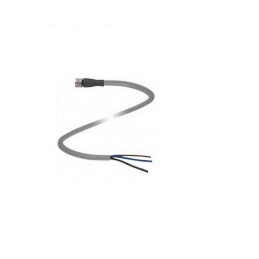 1 pcs - Pepperl + Fuchs Straight Female 3 way M8 to Unterminated Sensor Actuator Cable, 5m