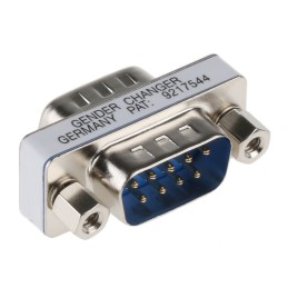 1 pcs - Roline D Sub Adapter Male 9 Way D-Sub to Male 9 Way D-Sub