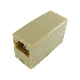 1 pcs - RS PRO Single-Port RJ45 Female Coupler, Cat5e, Unshielded
