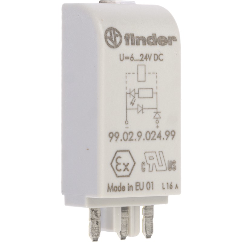 1 pcs - Finder Pluggable Function Module, LED Diode