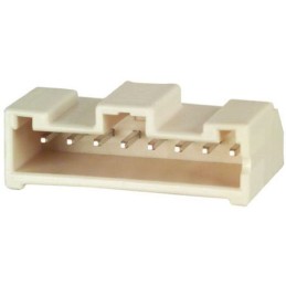 10 pcs - Hirose DF1E Series Right Angle Through Hole PCB Header, 8 Contact(s), 2.5mm Pitch, 1 Row(s), Shrouded