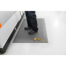 1 pcs - Coba Europe Grey Floor ESD-Safe Mat, 1500mm x 900mm x 9mm