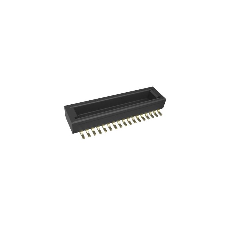 10 pcs - Amphenol Communications Solutions BergStak Series PCB Mount PCB Connector, 30-Contact, 2-Row, 0.4mm Pitch, Pin