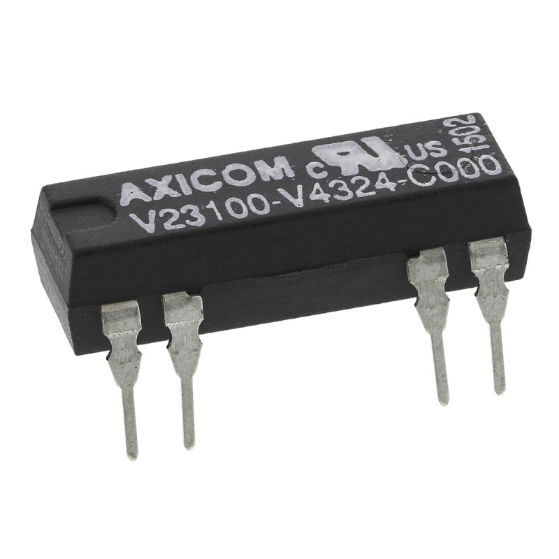 1 pcs - TE Connectivity PCB Mount Reed Relay, 24V dc Coil, SPDT, 175V dc Max, 2000Ω