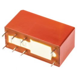 1 pcs - TE Connectivity PCB Mount Power Relay, 24V dc Coil, 16A Switching Current, SPDT