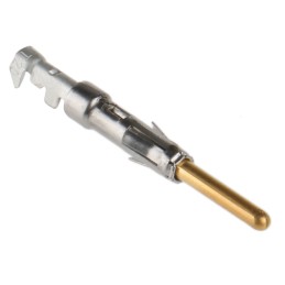 10 pcs - ITT Cannon Male Crimp Circular Connector Contact, Contact Size 20, Wire Size 22 - 20 AWG