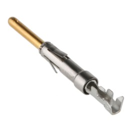 10 pcs - ITT Cannon Male Crimp Circular Connector Contact, Contact Size 20, Wire Size 22 - 20 AWG