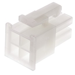 10 pcs - Molex, Mini-Fit Jr Female Connector Housing, 4.2mm Pitch, 4 Way, 2 Row