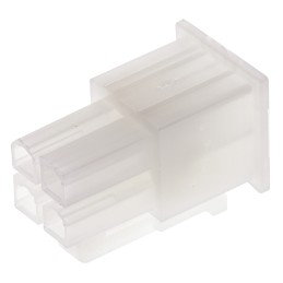 10 pcs - Molex, Mini-Fit Jr Female Connector Housing, 4.2mm Pitch, 4 Way, 2 Row