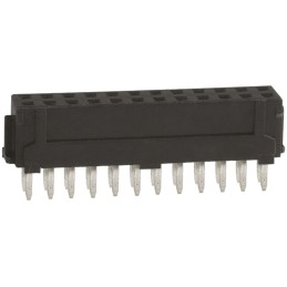 200 pcs - Hirose DF11 Series Straight Through Hole Mount PCB Socket, 24-Contact, 2-Row, 2.0mm Pitch, Solder Termination