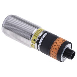 1 pcs - ifm electronic Background Suppression Distance Sensor, Barrel Sensor, 30 mm - 2 m Detection Range IO-LINK