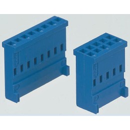 1 pcs - TE Connectivity, AMPMODU HE13/HE14 Male Connector Housing, 2.54mm Pitch, 14 Way, 2 Row
