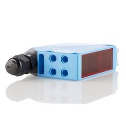 1 pcs - Sick Background Suppression Photoelectric Sensor, Block Sensor, 100 mm - 2.5 m Detection Range