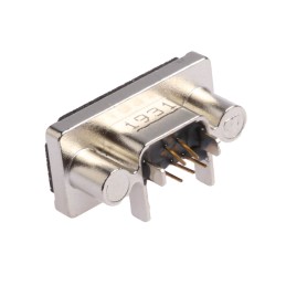 1 pcs - Amphenol ICC Straight, Through Hole, Socket Type B 2.0 USB Connector