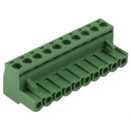 1 pcs - Phoenix Contact 5.08mm Pitch 10 Way Pluggable Terminal Block, Plug, Plug-In, Screw Termination
