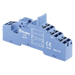 1 pcs - Finder 95 250V ac DIN Rail Relay Socket for use with Various Series