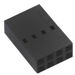 1 pcs - Molex, SL Female Connector Housing, 2.54mm Pitch, 8 Way, 2 Row