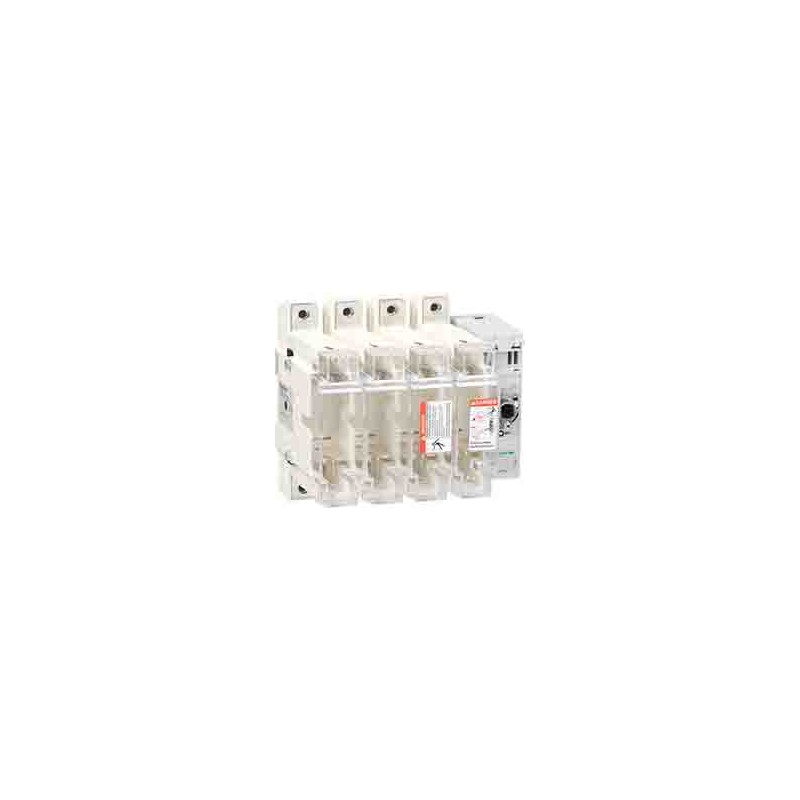 1 pcs - Schneider Electric Fuse Switch Disconnector, 4 Pole, 400A Max Current, 400A Fuse Current